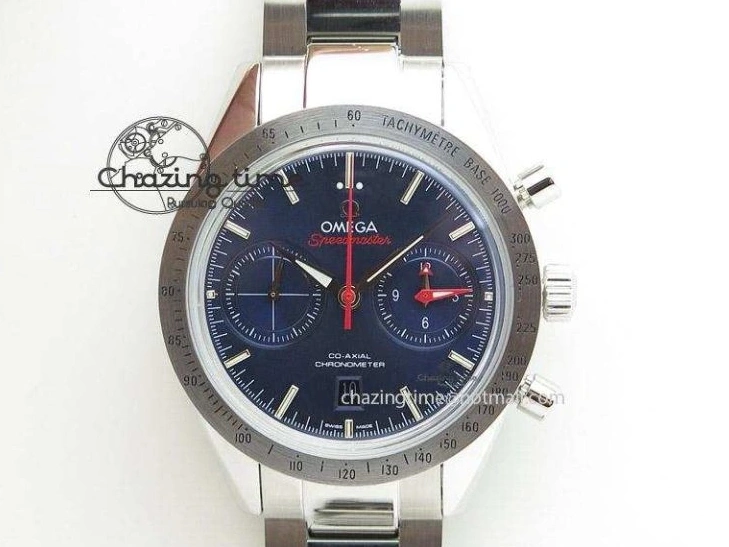 0506 EasyCare SEAMASTER PLANET OCEAN 6000M ULTRA DEEP 45.5MM SS TF 1:1 BEST EDITION BLUE DIAL BLACK BEZEL ON SS BRACELET A 7760